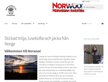 Tablet Screenshot of norwool.com